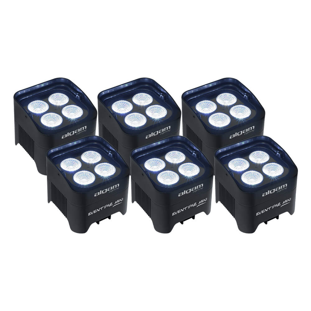 Location Pack 6x Algam Lighting Eventpar Mini